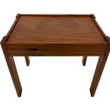 Vintage set of 3 side tables nesting pine wood 60s