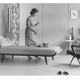 Day bed "cleopatra" design dick Cormeyer for Auping