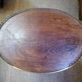 Louis XVI-style mahogany lounge table