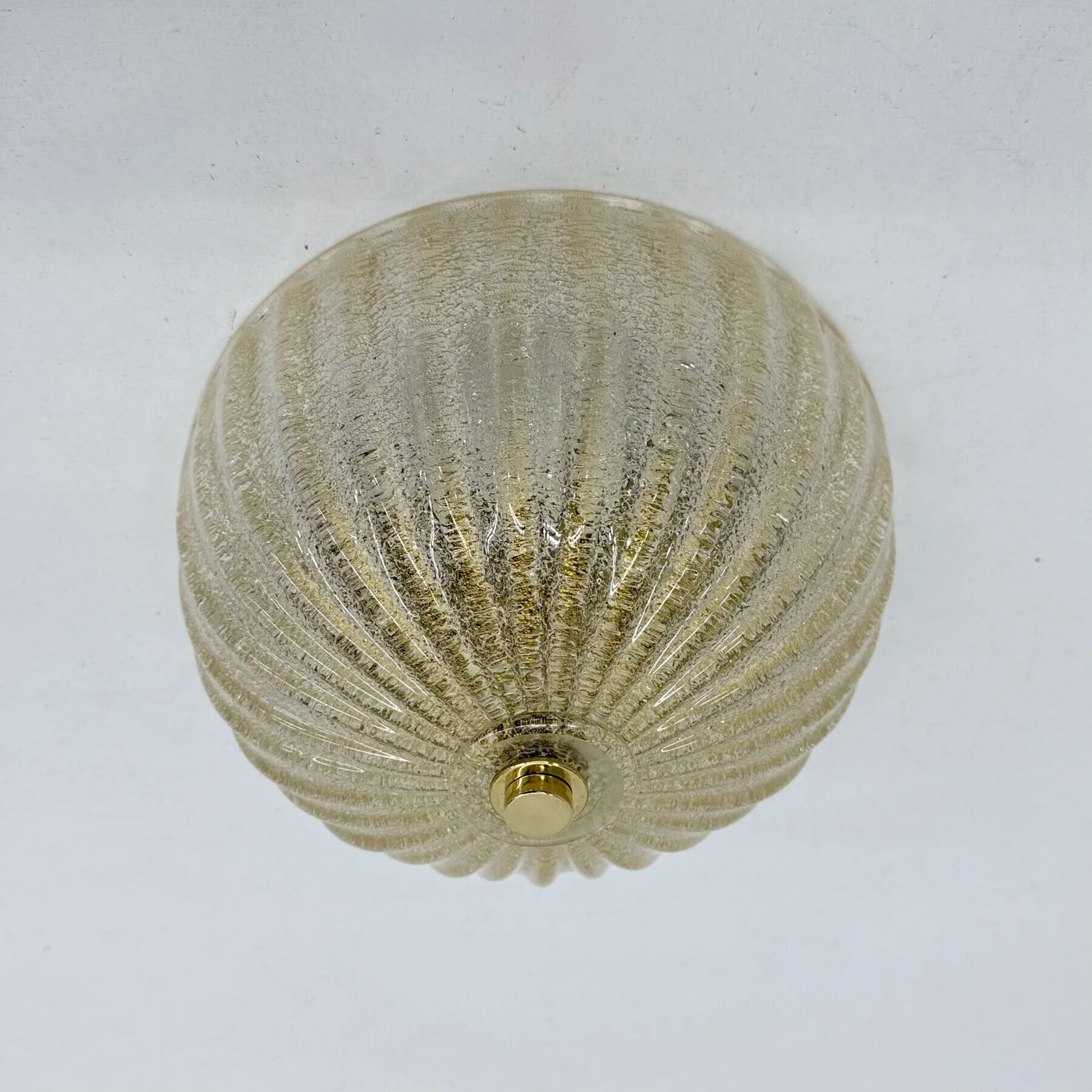 Barovier & Toso ceiling lamp 'Mezabala' 1970s