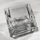 Vintage Ashtray • Pen Holder • Crystal • Daum France • 1970