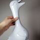 Vintage porcelain carafe from Limoges, white, model after Sandoz.