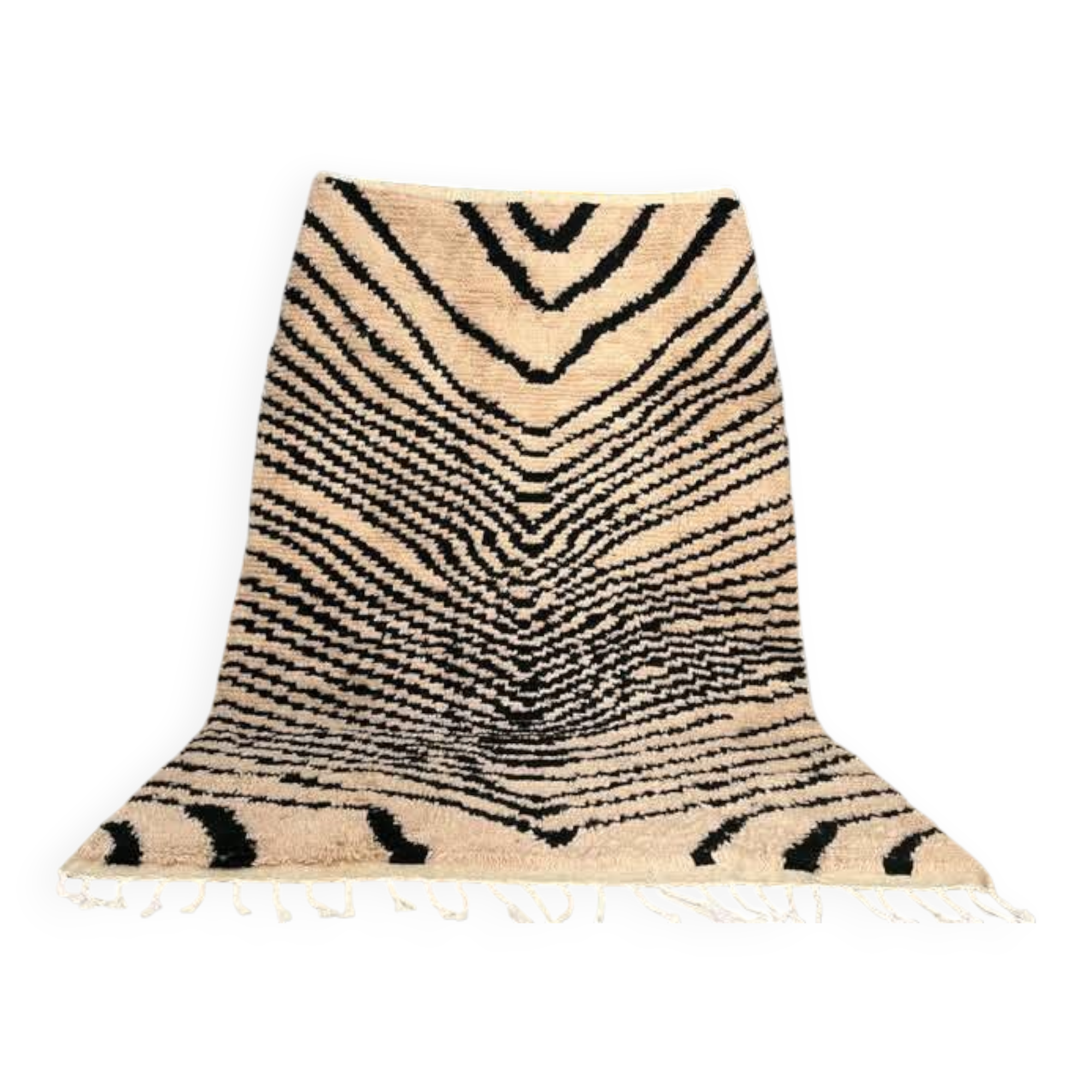 Decorated Berber rug 260cmx160cm