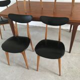 Scandinavian teak and imitation set