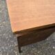 Scandinavian-style compass-legged desk, 1950s
