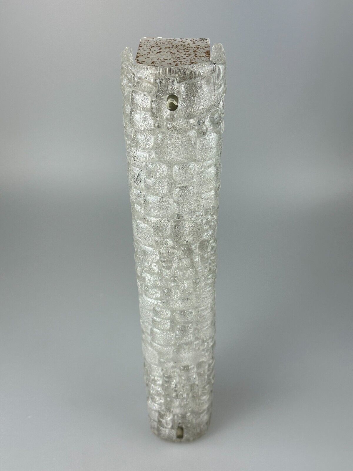 60s 70s wall lamp Hofmeister Leuchten Germany Wall Sconce Ice Glass