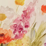 Original watercolor Louise Picard