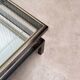 Rare Maison Jansen (attr.) sliding coffee table with bottle holder