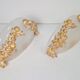 Vintage Bowl Wall Lamps in Goldleaf Murano Glass, Italy, 1970s, Set of 2