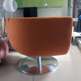 Tulip swivel armchair by B&B Italia