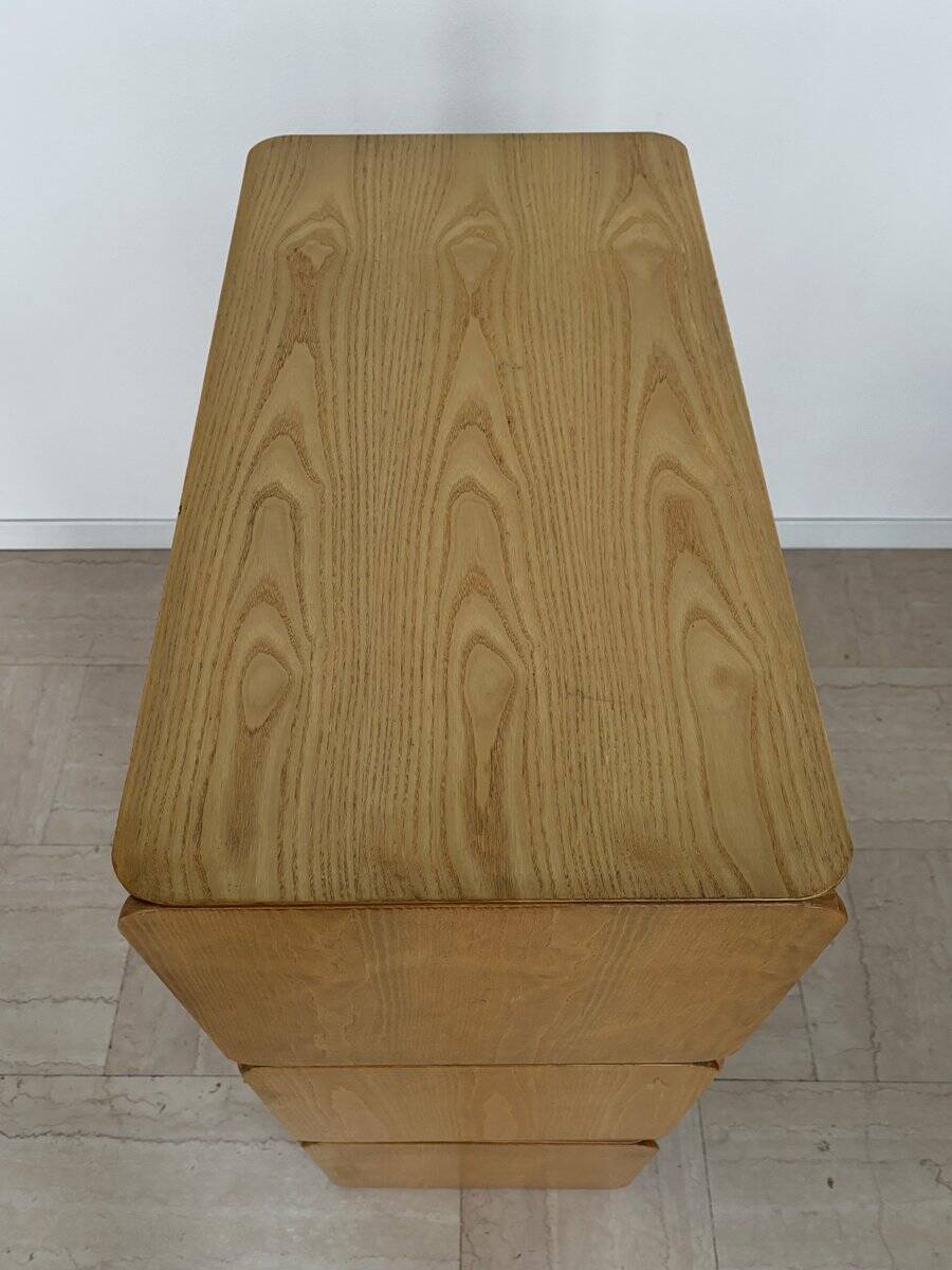 Italian Samara Series Modular Bookcase in Ash by Derk Jan De Vries for Maisa, 1970s