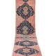 Tapis de couloir turc vintage