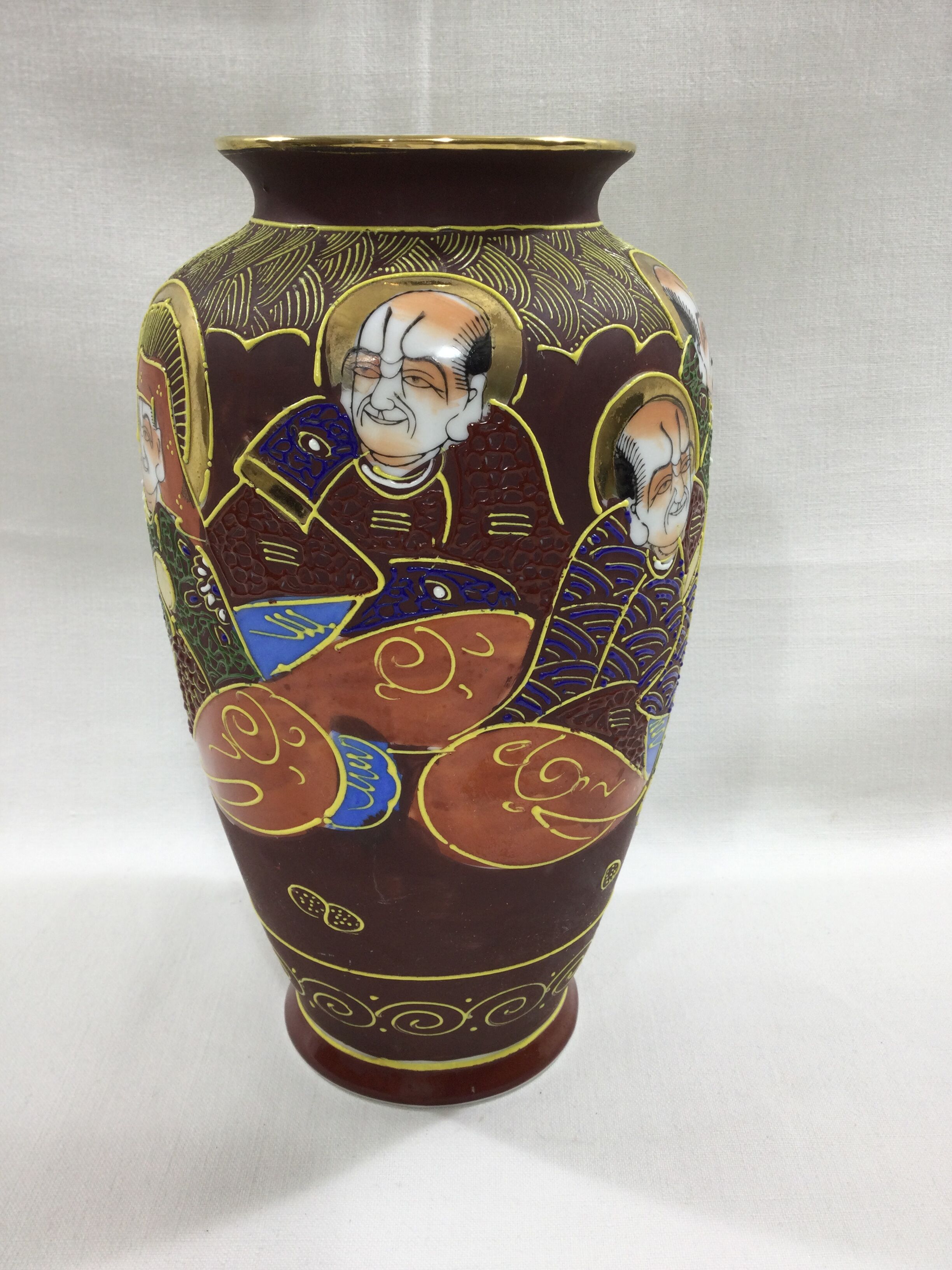 Satsuma porcelain vase