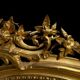 Oval Mirror Louis XV gilded wood