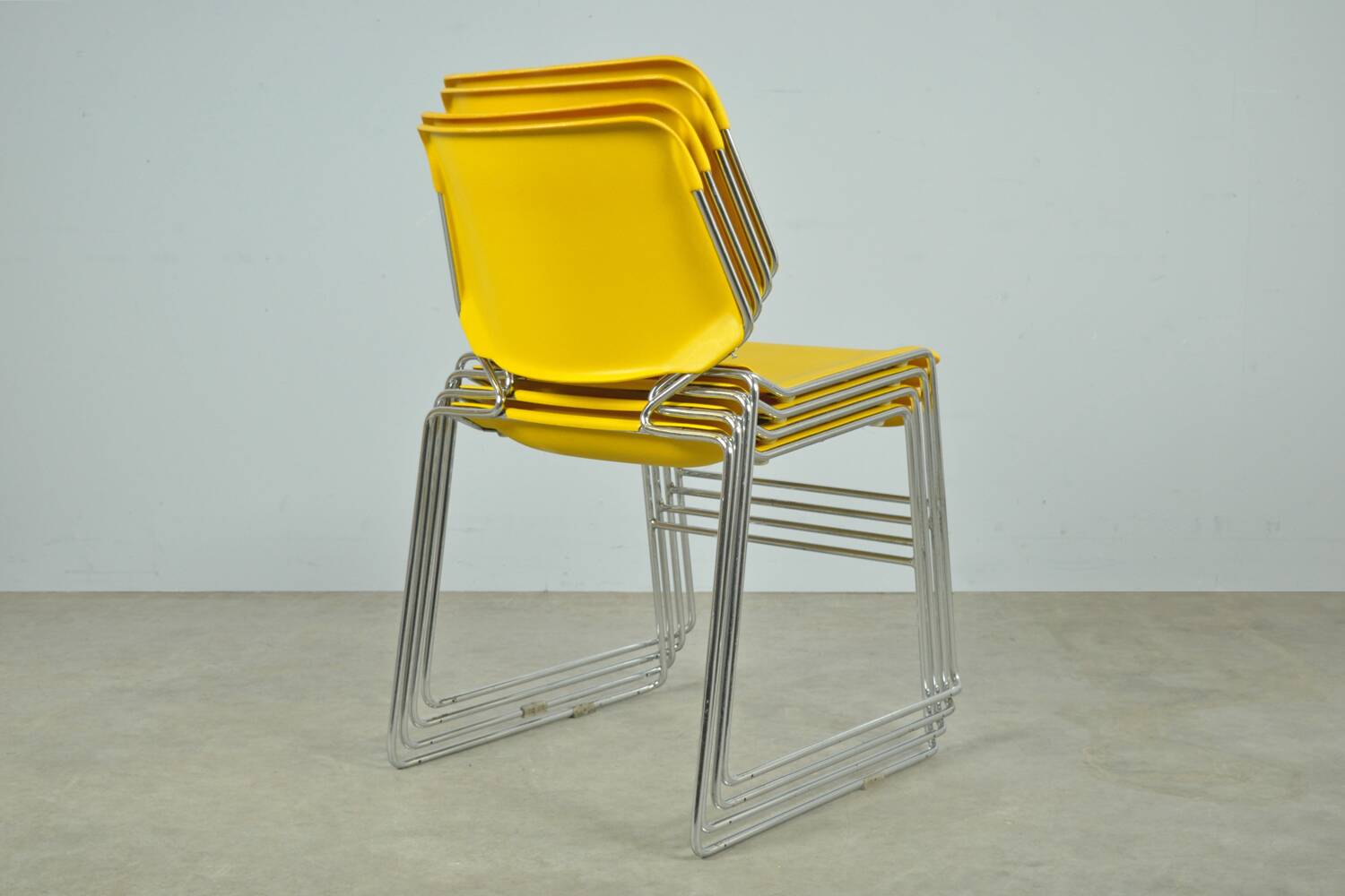 Chaises de salle à manger Matrix Krueger conçues par Thomas Tolleson, années 1970, États-Unis