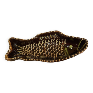 Handcrafted Alsatian ceramic fish