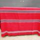 Vintage vermilion Basque tablecloth 180X130