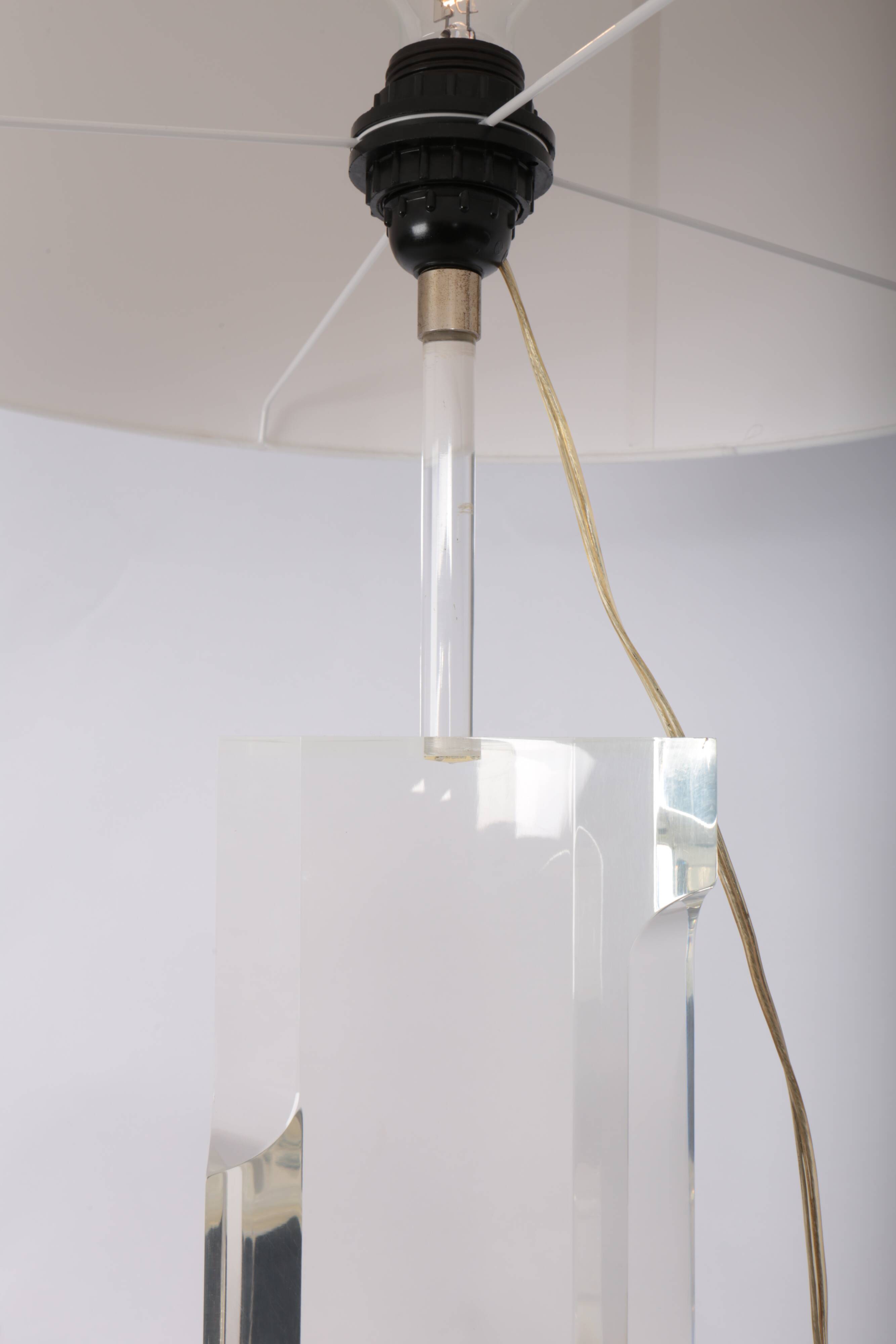 Large sculptural lamp attributed to Alessio Tasca, Italy circa 1970