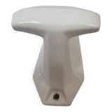 Patère porcelaine Art Déco