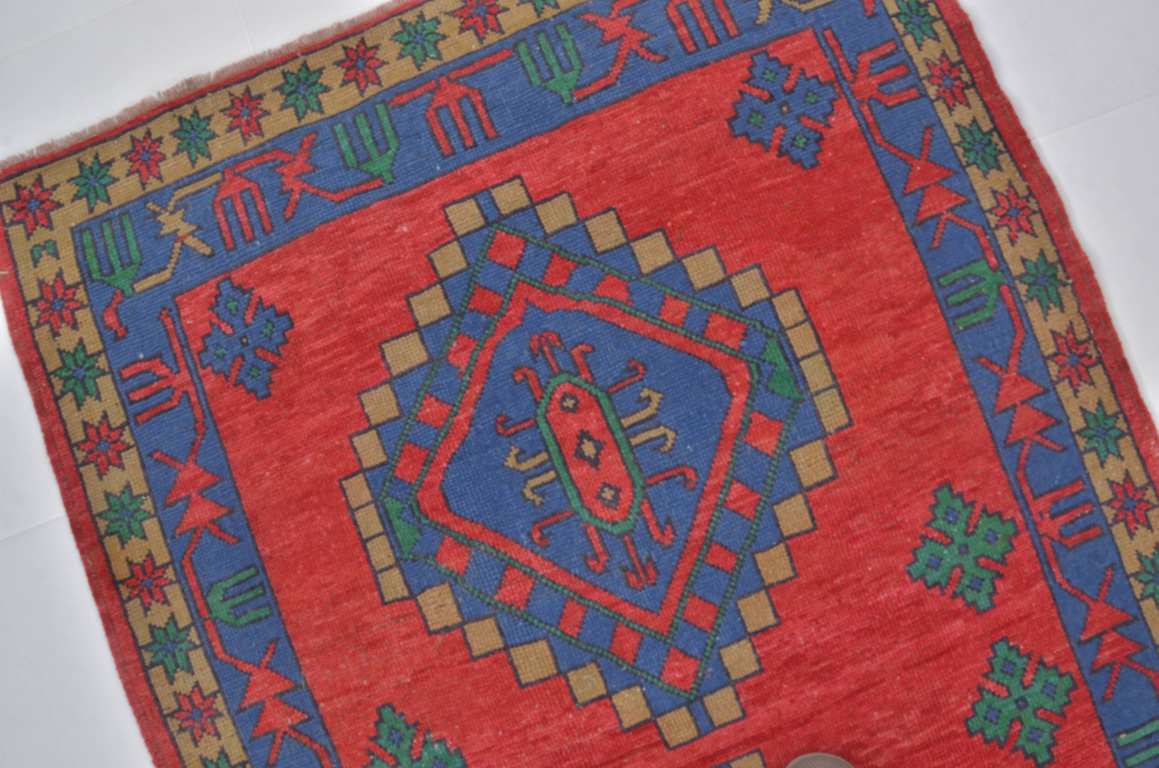 Multicolour Anatolian Oushak Carpet sku 2543