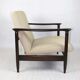 Beige Boucle GFM-142 Armchair by Edmund Homa, 1970s