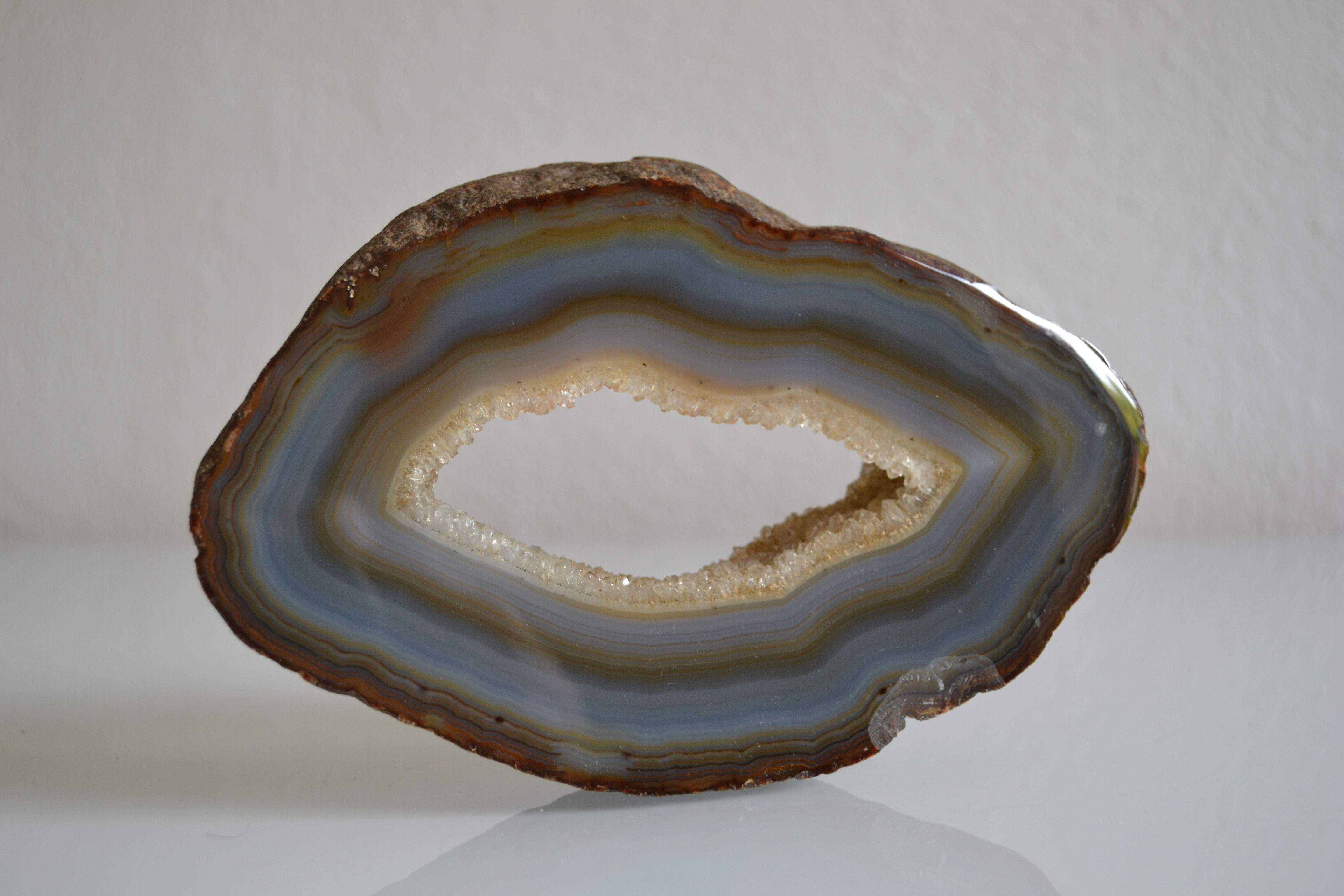 Agate paperweight