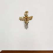 Hollywood Regency Gilded Wall Lamp by Hans Kögl