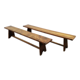 Pair of farm benches 200 cm