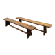Pair of farm benches 200 cm