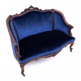 Antique sofa, France, circa 1880. After renovation.