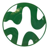 Medium plate - GREEN BRUSH
