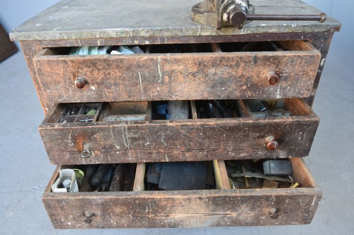 Rustic established commod with early 19th century vice