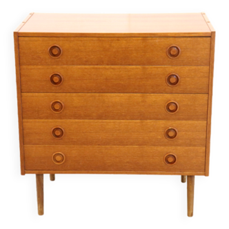 Vintage mid century danish design Danish chest of drawers teak 'Wangels'