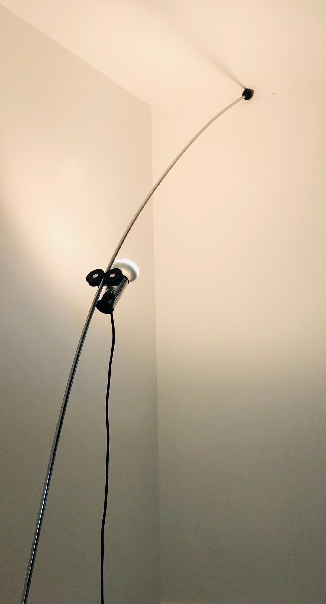 "Molla" floor lamp by Cesare Leonardi and Francesca Stagi for Lumenform, Italy 1960