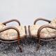 Pair of vintage wicker armchairs