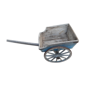 Antique wood cart