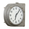 Double sided station clock by Lepaute
