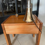 Solid elm bedside table – Maison Regain