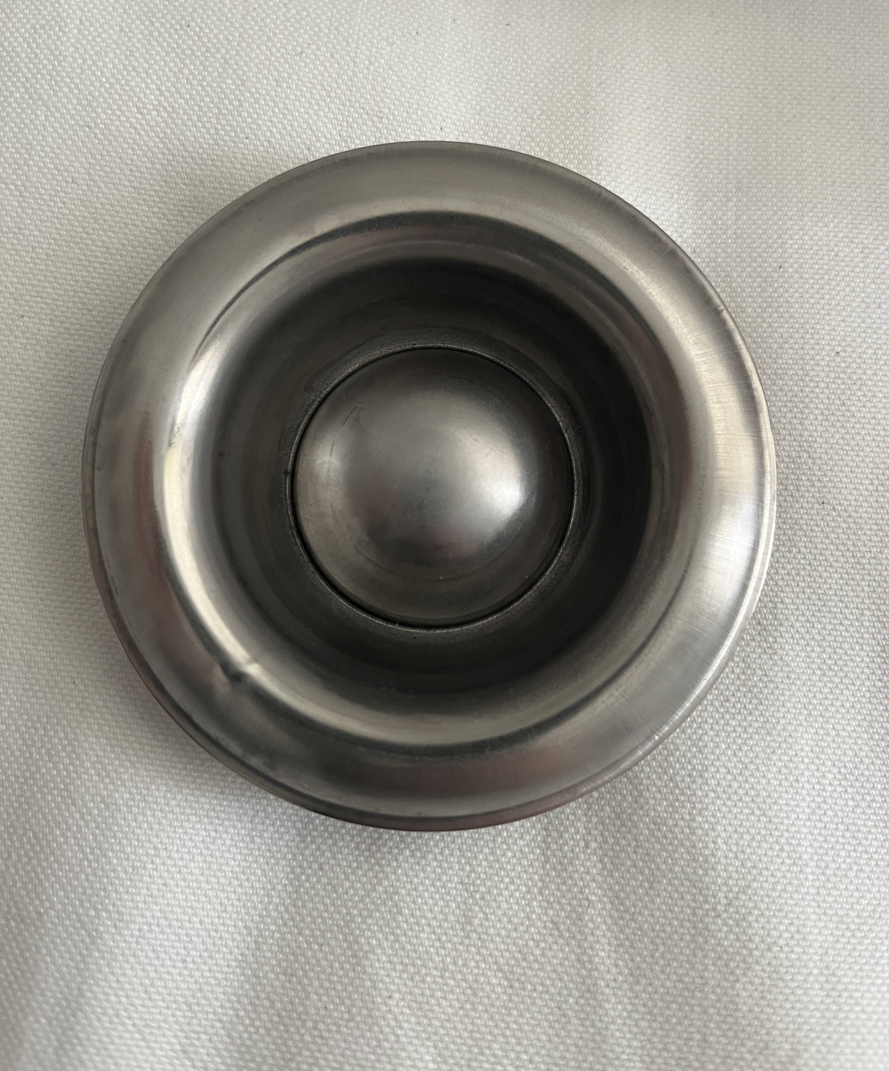 Vintage egg cup and salt shaker