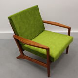Vintage Danish Design Teak Lounge Chair, 1970s