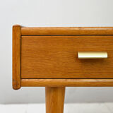 Oak entryway console