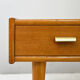 Oak entryway console
