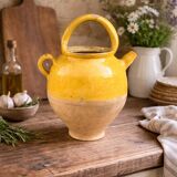 Old yellow glazed earthenware jug – Provençal spirit