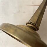 Old 50s "shell" desk lamp, vintage lighting