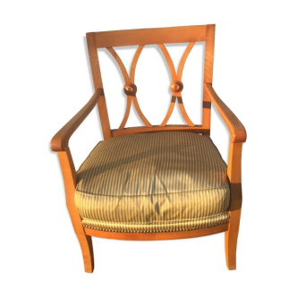 Armchair and fabric