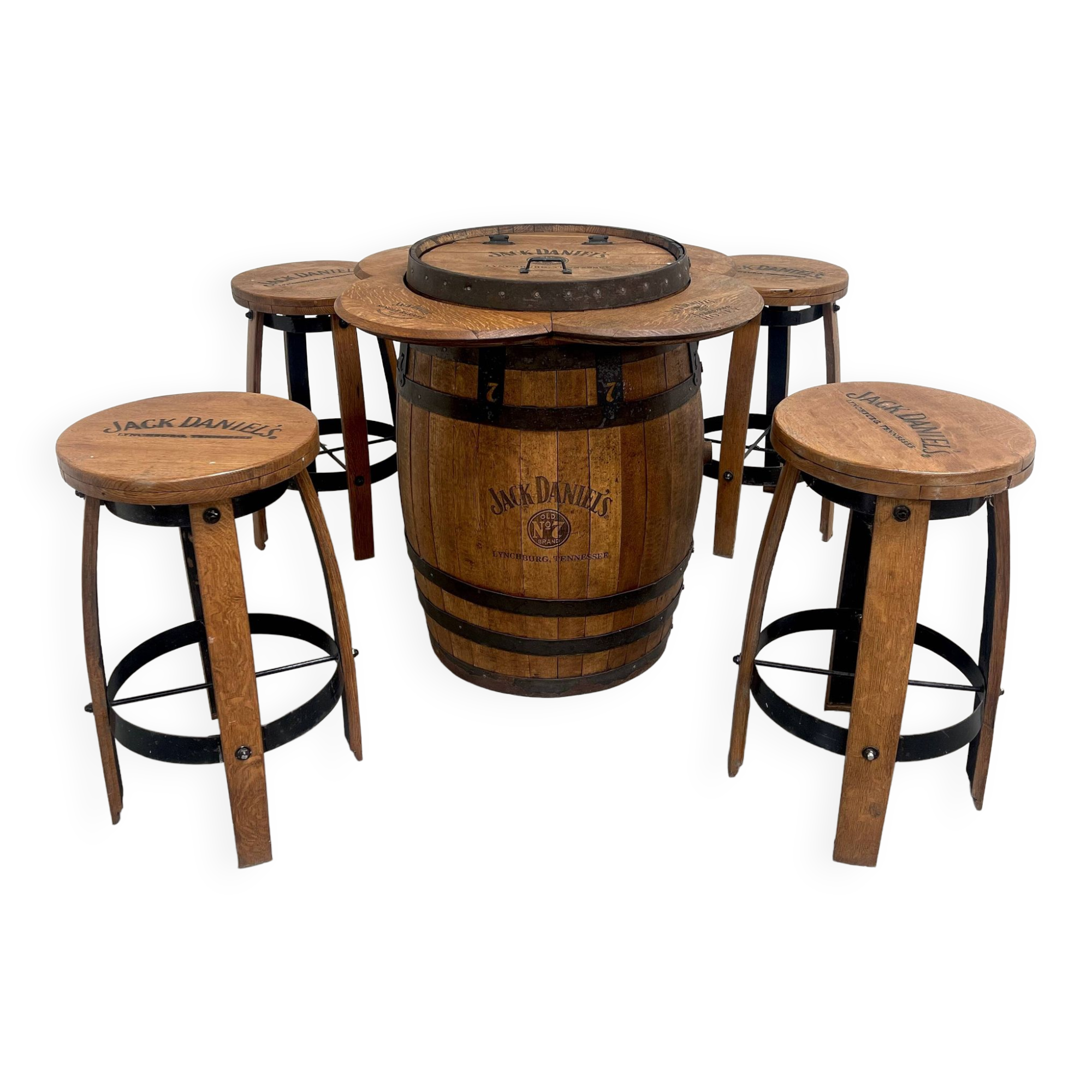 Bar à whisky Jack Daniel's, années 1980