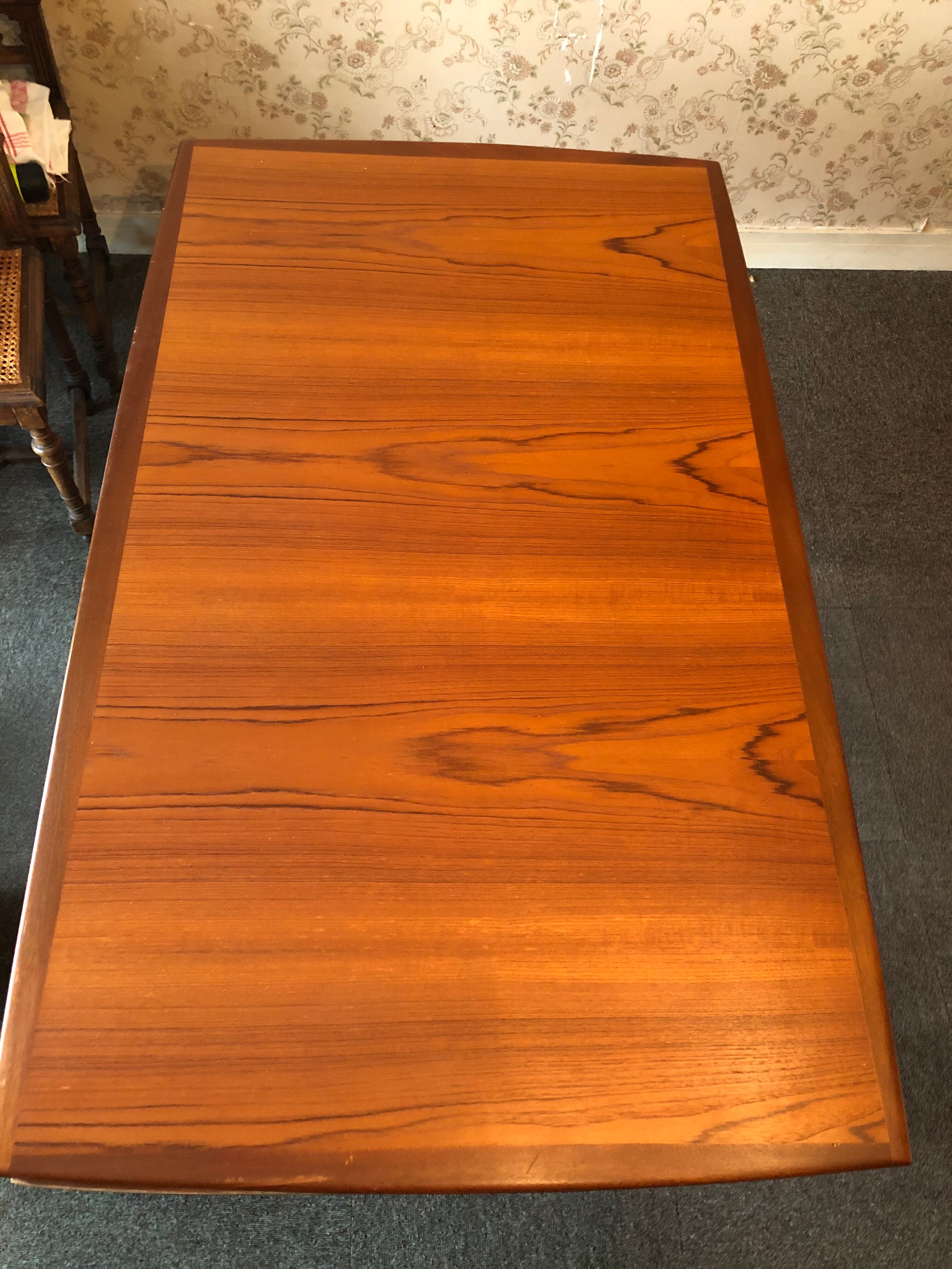 Vintage Danish extension table 1970's