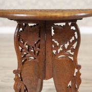 Small Early 20th Century Inlaid Side Table, 1950s