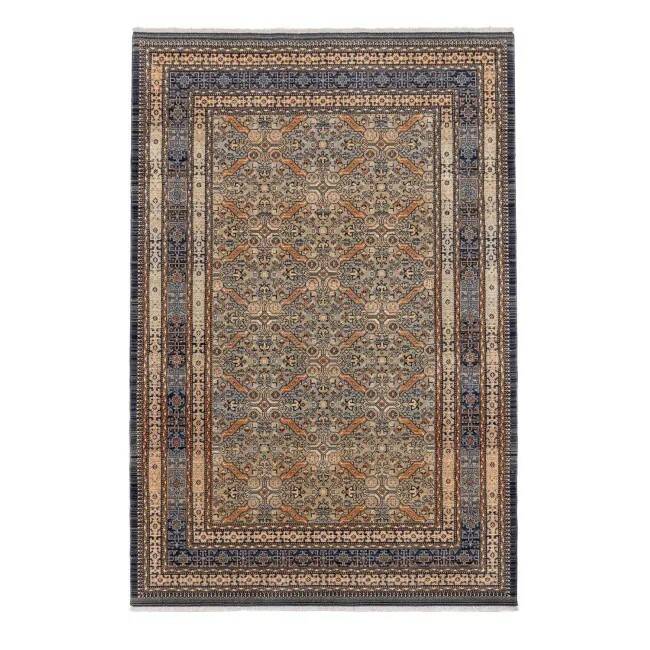 Blue and beige Persian rug ANNA