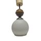 Postmodern Communist pendant lamp, Poland, 1970s